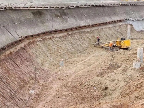 克东基坑边坡加固